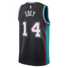 Memphis Grizzlies Zach Edey Nike 2025-26 Classic Edition Musta Miesten Pelipaidat Swingman